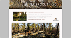 Desktop Screenshot of muinaispolut.fi